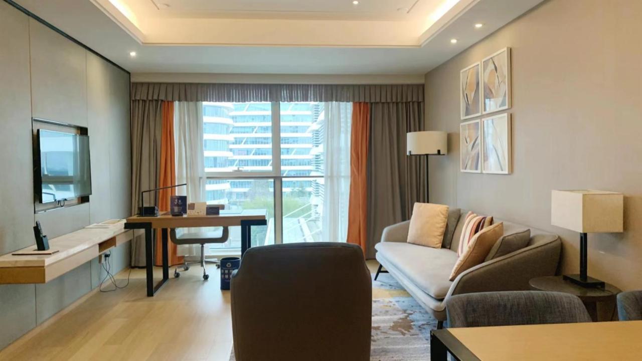 Hongqiao Primus Residence Apartment - National Exhibition Center Шанхай Екстер'єр фото